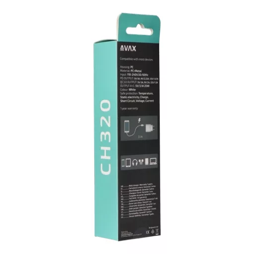 Avax CH320 220V/20W TÖLTŐFEJ