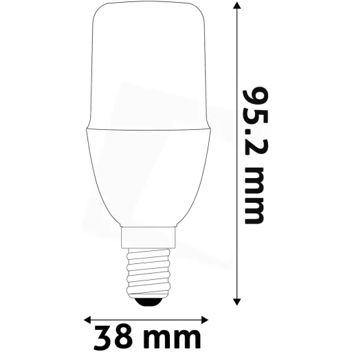 Avide ABBSE14NW-4W LED BRIGHT STICK IZZÓ T37 4W E14 NW 4000K