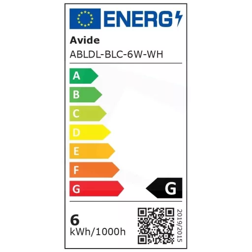 Avide ABLDL-BLC-6W-WH ASZTALI LÁMPA LED