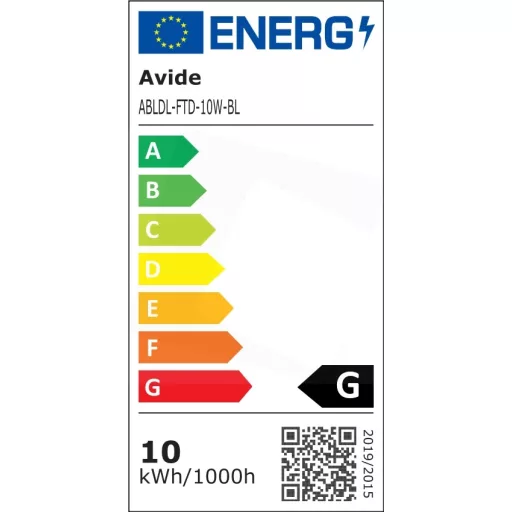 Avide ABLDL-FTD-10W-BL ASZTALI LÁMPA LED ÉRINTÉSVEZÉRELT DIMMER FEKETE 10W