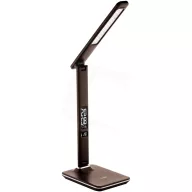   Avide ABLDL-OLC-6W-BR ASZTALI LÁMPA LED IRODAI BŐRHATÁSÚ NAPTÁR BARNA 6W