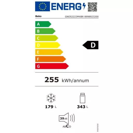 Beko GNO52223MXBR HŰTŐ SIDE BY SIDE