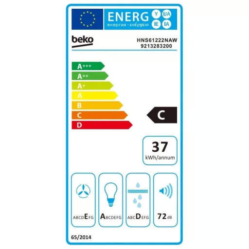 Beko HNS61222NAW PÁRAELSZÍVÓ
