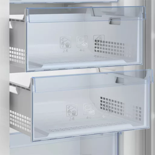 Beko RFNE448E45W FAGYASZTÓSZEKRÉNY 6 REKESZ, 404 L, NO FROST