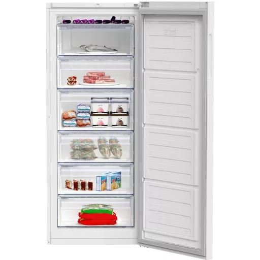 Beko RFSA240M41WN FAGYASZTÓSZEKRÉNY 6 REKESZ, 215 L
