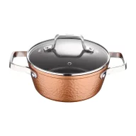 Bergner BG-34524-BK-KF LÁBAS FEDŐVEL 24CM