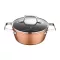 Bergner BG-34524-BK-KF LÁBAS FEDŐVEL 24CM