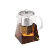   Berlinger Haus BH/7803 NÉGYZET ALAKÚ HŐÁLLÓ ÜVEG TEÁSKANNA, SZŰRŐVEL, 750 ML