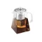 Berlinger Haus BH/7803 NÉGYZET ALAKÚ HŐÁLLÓ ÜVEG TEÁSKANNA, SZŰRŐVEL, 750 ML
