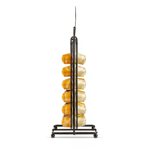 Bewello BW0998 FÉM KÁVÉKAPSZULA TARTÓ, 28 DB NESPRESSO KAPSZULÁHOZ