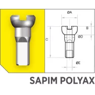 Küllőanya SA Polyax réz 14G 12