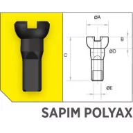 Küllőanya SA Polyax réz 14G 12