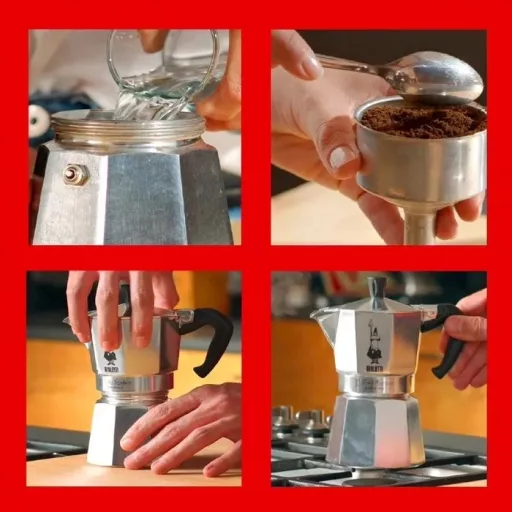 Bialetti 1164 MOKA EXPRESS KÁVÉFŐZŐ KOTYOGÓS 4 SZEMÉLYES