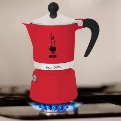 Bialetti 4962 RAINBOW KÁVÉFŐZŐ KOTYOGÓS 3 SZEMÉLYES