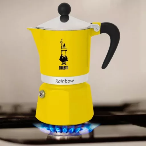Bialetti 4982 RAINBOW KÁVÉFŐZŐ KOTYOGÓS 3 SZEMÉLYES