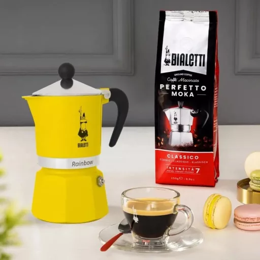 Bialetti 4982 RAINBOW KÁVÉFŐZŐ KOTYOGÓS 3 SZEMÉLYES