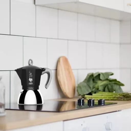 Bialetti 6932 MOKA KÁVÉFŐZŐ KOTYOGÓS 2 SZEMÉLYES INDUKCIÓS