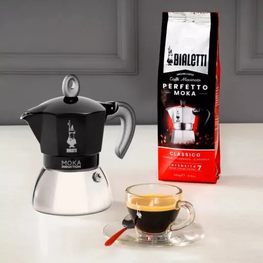 Bialetti 6932 MOKA KÁVÉFŐZŐ KOTYOGÓS 2 SZEMÉLYES INDUKCIÓS