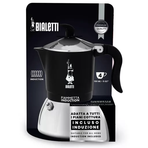 Bialetti 7146 FIAMMETTA KÁVÉFŐZŐ KOTYOGÓS 4 SZEMÉLYES INDUKCIÓS