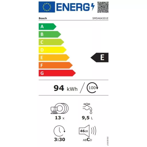 Bosch SMS46KI01E MOSOGATÓGÉP 13 TERÍTÉK