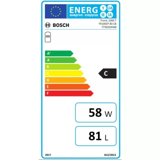 Bosch TR1000T 80 CB JOBB FORRÓVÍZTÁROLÓ