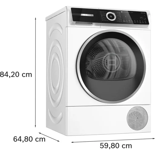 Bosch WQN246D1BY SZÁRÍTÓGÉP HŐSZIVATTYÚS 9 KG