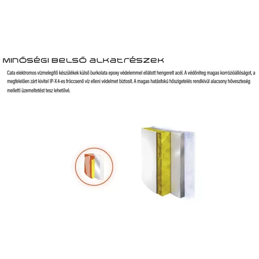 Cata CTRS-50 SLIM FORRÓVÍZTÁROLÓ