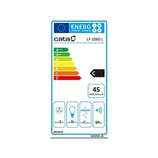 Cata LF-2060 WH/L LED + SZÉNSZŰRŐ PÁRAELSZÍVÓ