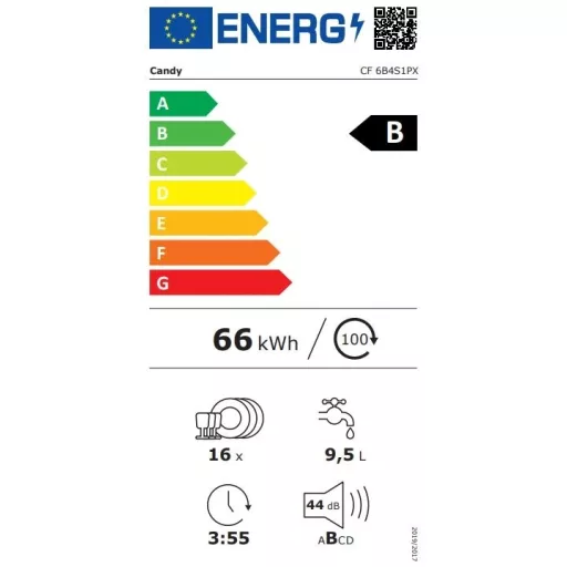 Candy CF 6B4S1PX MOSOGATÓGÉP 16 TERÍTÉK