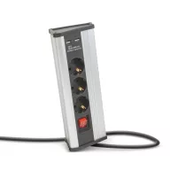   Delight 20483S SAROKELOSZTÓ KAPCSOLÓVAL 3 X 250V, 16A, 2 X USB