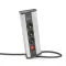 Delight 20483S SAROKELOSZTÓ KAPCSOLÓVAL 3 X 250V, 16A, 2 X USB