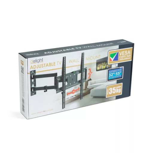 Delight 39696 LCD FALI TARTÓKONZOL - DÖNTHETŐ - 32 - 55