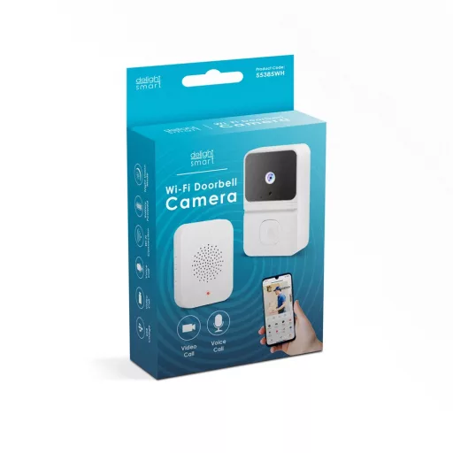 Delight Smart 55385WH SMART WI-FI-S VIDEÓ KAPUTELEFON SZETT AKKUMULÁTOROS