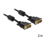 Delock 83190 DVI KÁBEL, 2M
