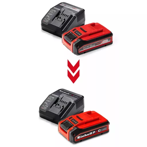 Einhell 4AH PLUS PXC STARTER KIT AKKU TÖLTŐ