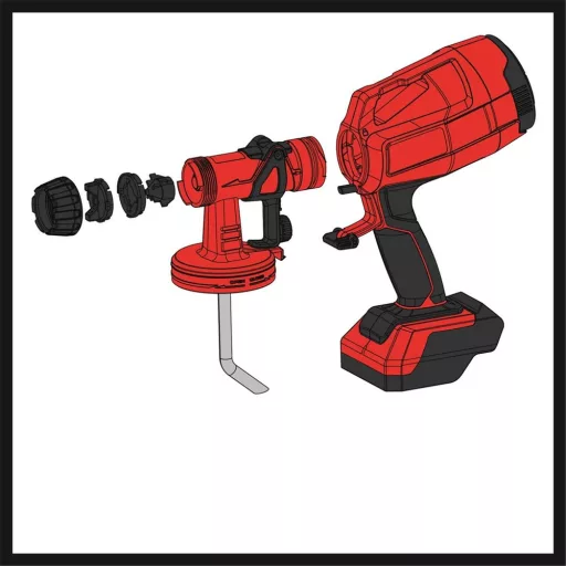 Einhell TC-SY 18/60 LI - SOLO AKKUS FESTÉKSZÓRÓ PISZTOLY