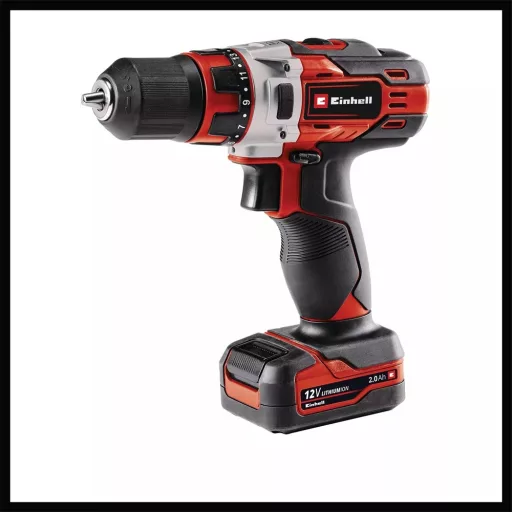 Einhell TE-CD 12/1 22CL (2X2.0AH) AKKUS FÚRÓ-CSAVAROZÓ