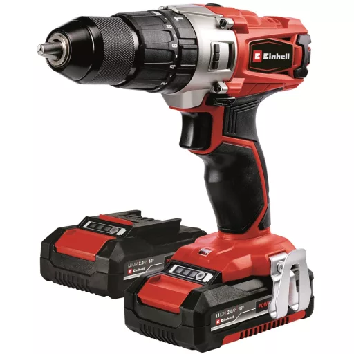 Einhell TE-CD 18/2 LI-I +64 (2X2,0 AH) AKKUS ÜTVEFÚRÓ-CSAVAROZÓ SZETT