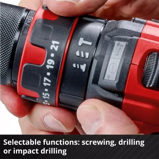 Einhell TE-CD 18/44 LI-I (1X2,5AH) ÜTVEFÚRÓ CSAVAROZÓ AKKUS