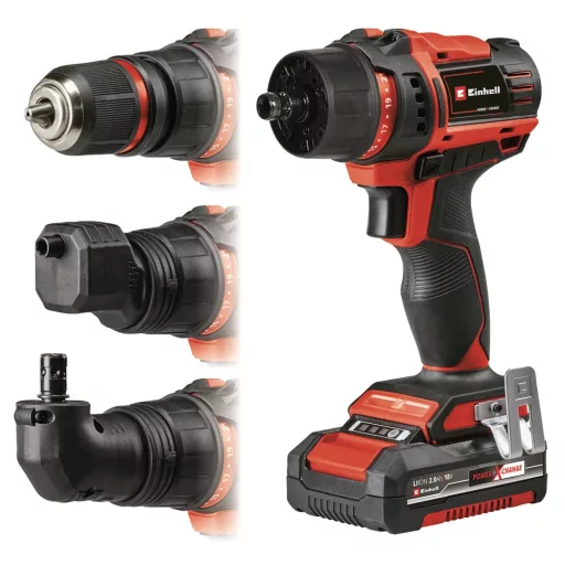 Einhell TE-CD 18/45 3X-LI +22 1X2,0AH AKKUS FÚRÓCSAVAROZÓ SZETT