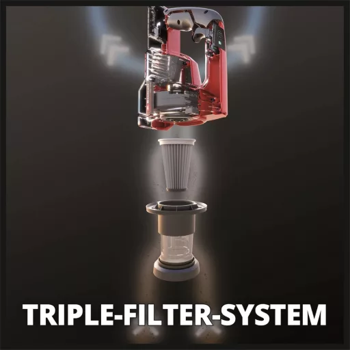Einhell TE-SV 18 LI - SOLO AKKUS ÁLLÓ PORSZÍVÓ
