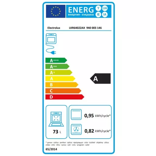 Electrolux LKR64022AX TŰZHELY KERÁMIALAPOS