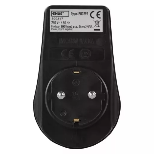 Emos P00292 KAPCSOLHATÓ ALJZAT IP44 SCHUKO