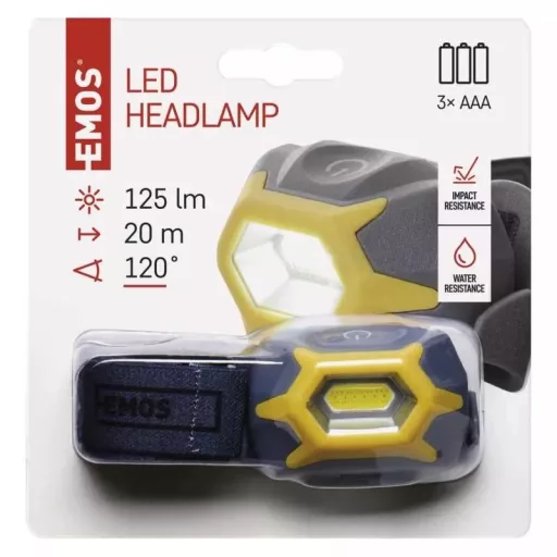 Emos P3532 COB LED FEJLÁMPA 3W 125LM