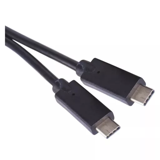 Emos SM7022BL TÖLTŐ- ÉS ADATKÁBEL USB-C 3.1 / USB-C 3.1, 1 M, FEKETE