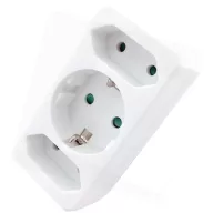   Entac EPAG-1EE2E HÁLÓZATI ADAPTER 3 ALJZAT (1 FÖLDELT, 2 EURO)