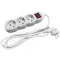 Entac ESE1.5G3-3-SW ELOSZTÓ 3 FOGLALAT KAPCSOLÓVAL 3M 3G1,5