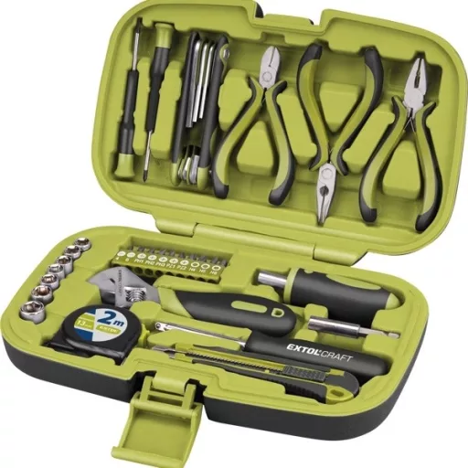 Extol Craft 6581 SZERSZÁMKÉSZLET, 35DB, 1/4" CV