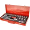 Extol Premium 8818365 DUGÓKULCS KÉSZLET, 10-32MM, CV., RACSNIS 45FOG, 1/2", 24DB, FÉM DOBOZ