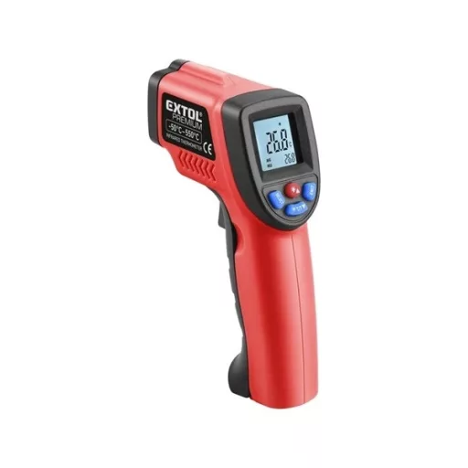 Extol Premium 8831302 INFRAVÖRÖS, DIGITÁLIS HŐMÉRŐ, LCD KIJELZŐ, NEM LÁZMÉRŐ